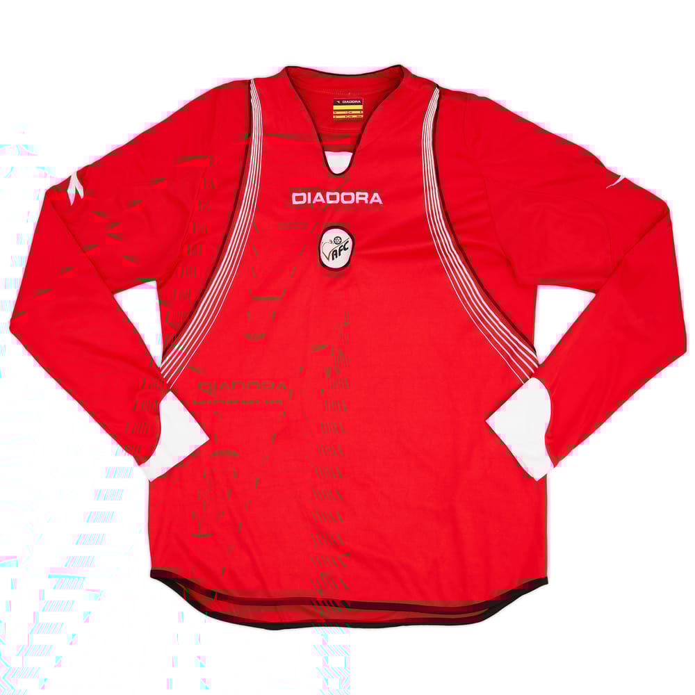 2007-08 Valenciennes Home L/S Shirt - 8/10 - (M)