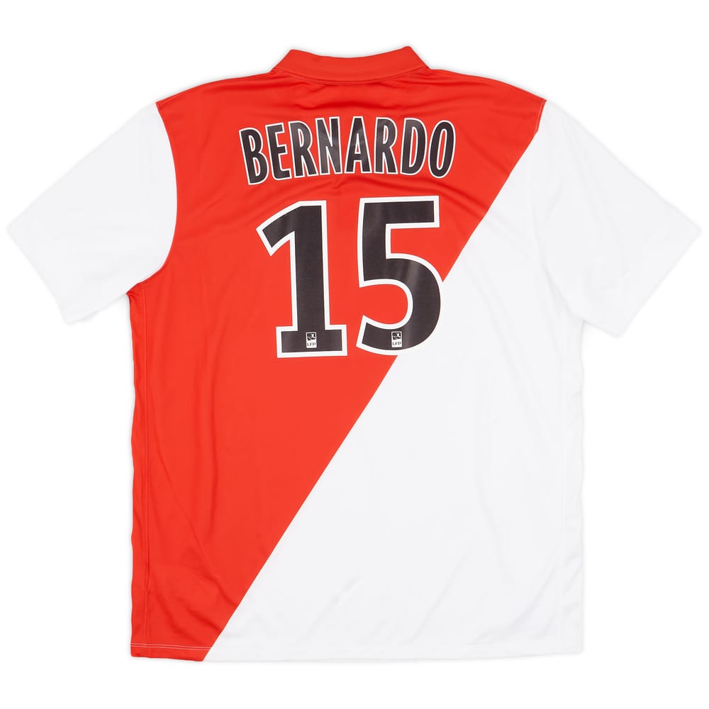 2014-15 Monaco Home Shirt Bernardo Silva #15 - 8/10 - (XL)