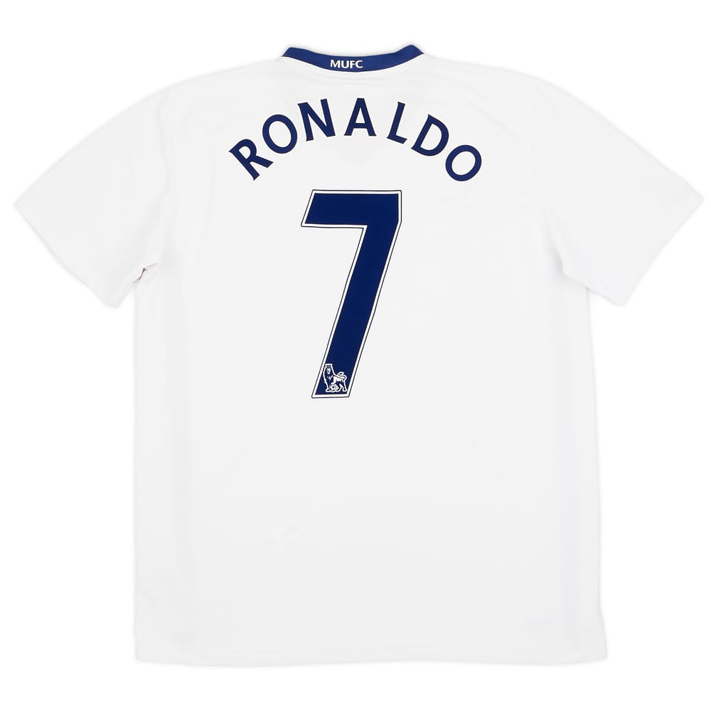 2008-10 Manchester United Away Shirt Ronaldo #7 - 8/10 - (L)