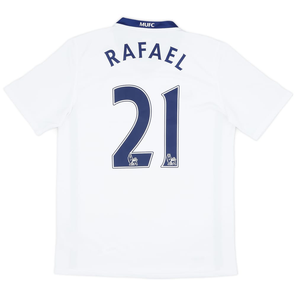 2008-10 Manchester United Away Shirt Rafael #21 - 9/10 - (S)