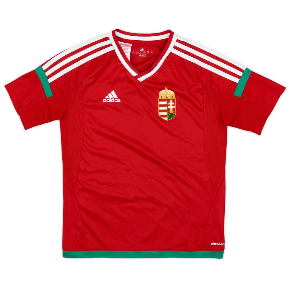 2016-18 Hungary Home Shirt - 7/10 - (M.Boys)