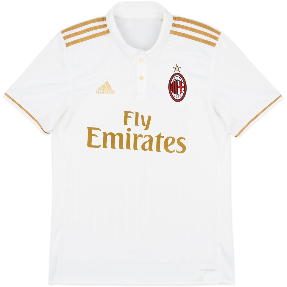 2016-17 AC Milan Away Shirt - 7/10 - (M)