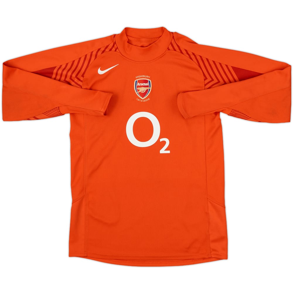 2005-06 Arsenal GK Shirt - 9/10 - (XL.Boys)