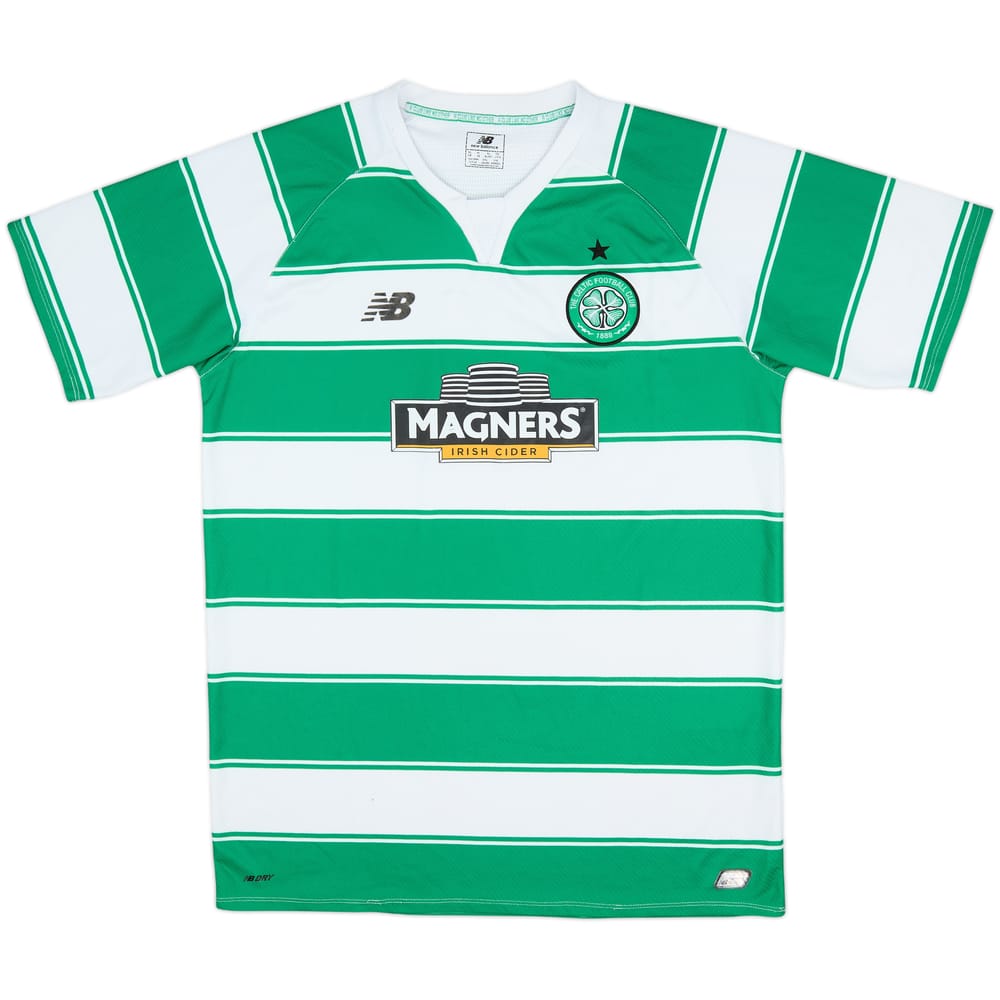 2015-16 Celtic Home Shirt - 8/10 - (XL)