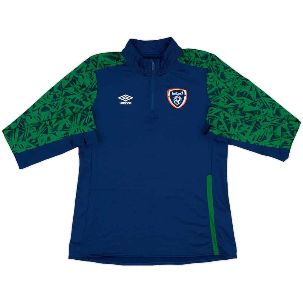 2020-21 Ireland Umbro 1/4 Zip Drill Top - 8/10 - (Women's L))