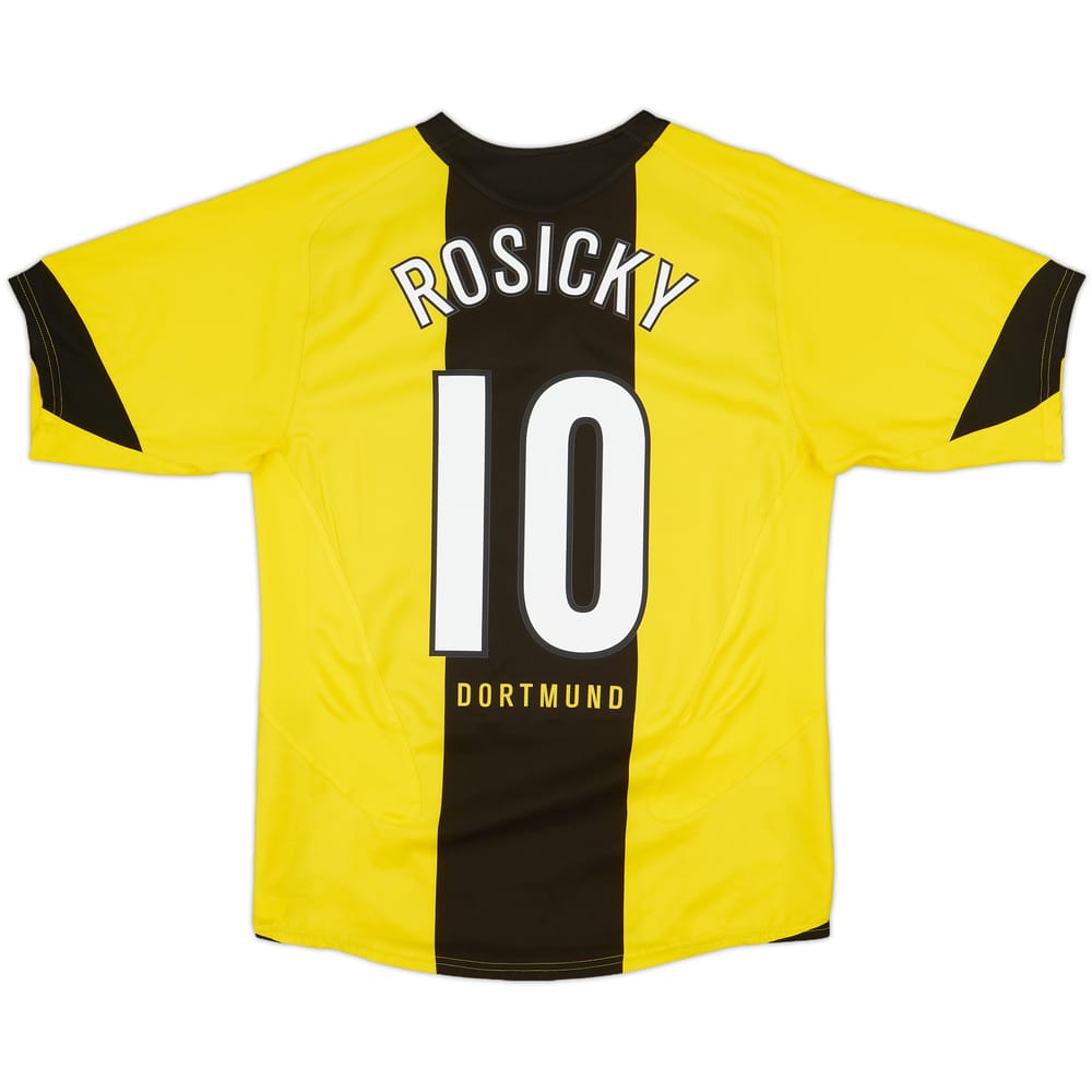 2005-06 Borussia Dortmund Home Shirt Rosicky #10 - 6/10 - (S)