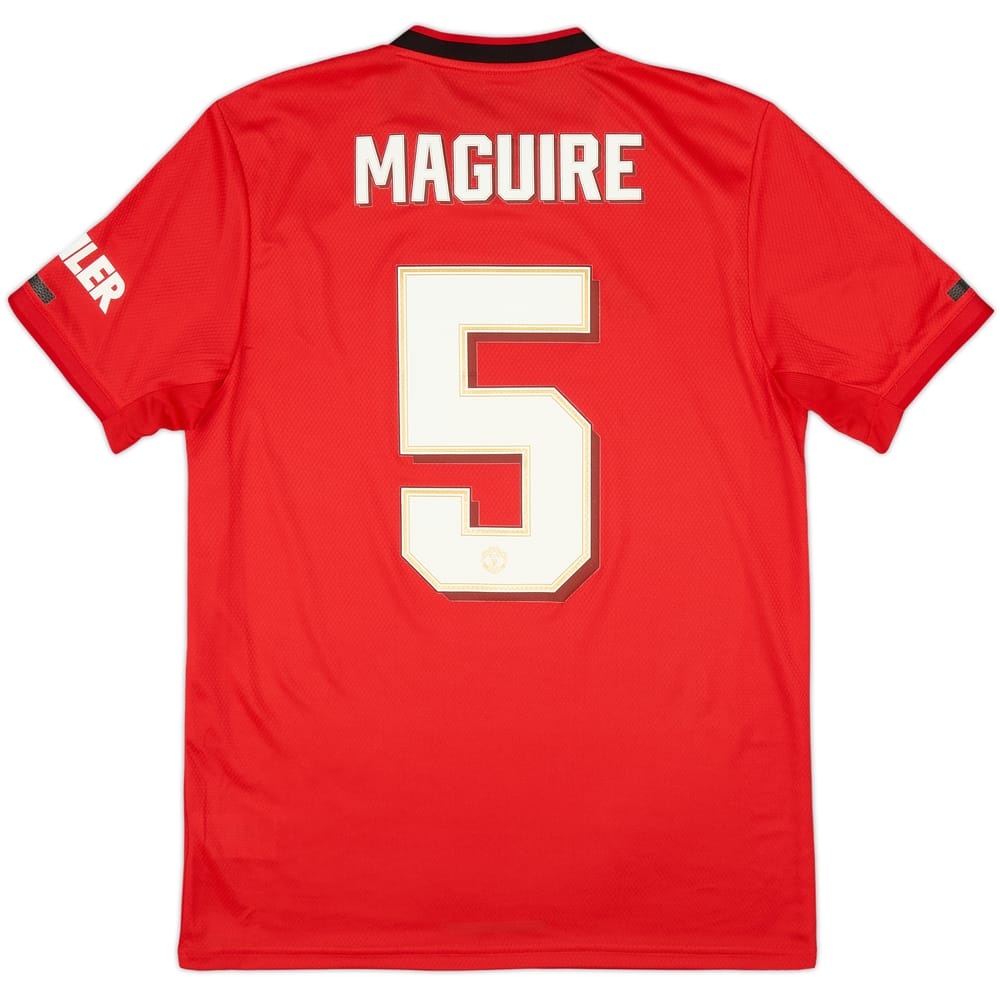 2019-20 Manchester United Home Shirt Maguire #5 - 10/10 - (M)