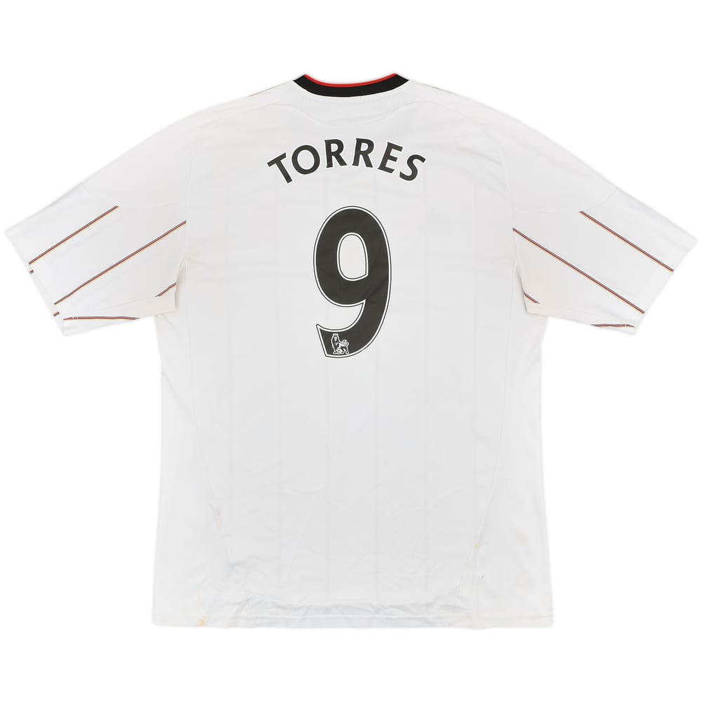 2010-11 Liverpool Away Shirt Torres #9 - 4/10 - (XL)