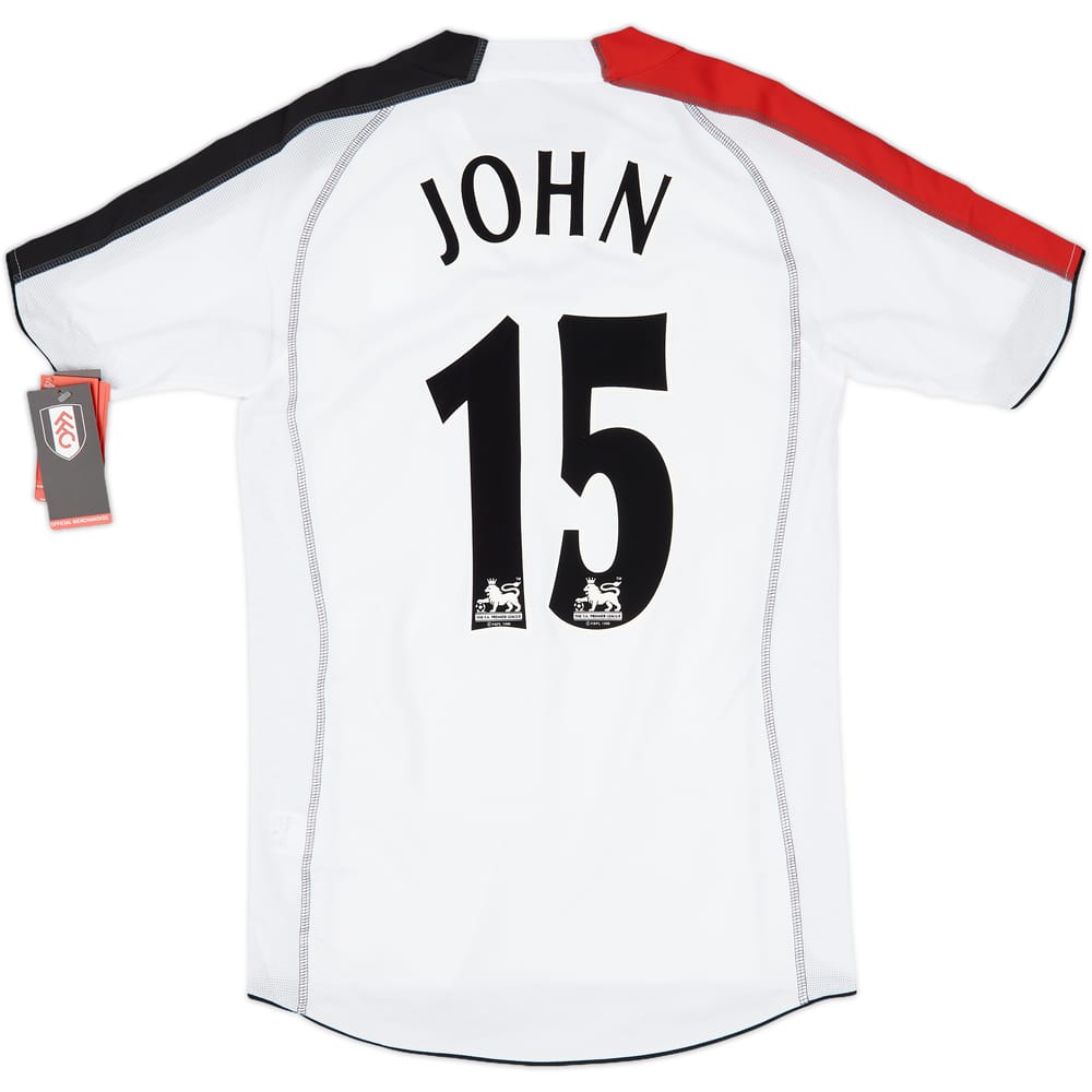 2005-06 Fulham Home Shirt John #15 (S)