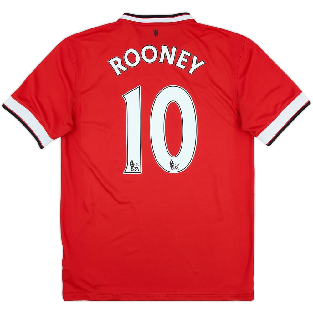 2014-15 Manchester United Home Shirt Rooney #10 - 6/10 - (M)