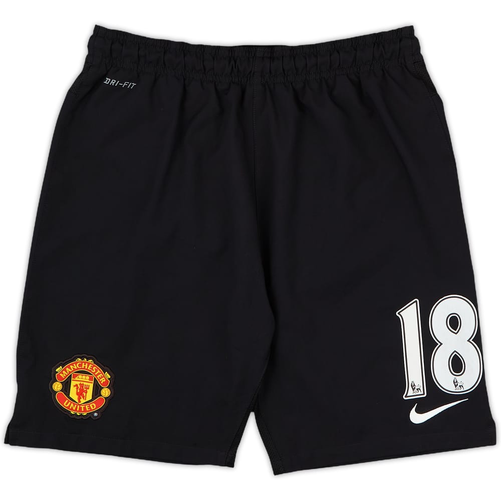2011-12 Manchester United Away Shorts #18 (Young) - 7/10 - (L.Boys)