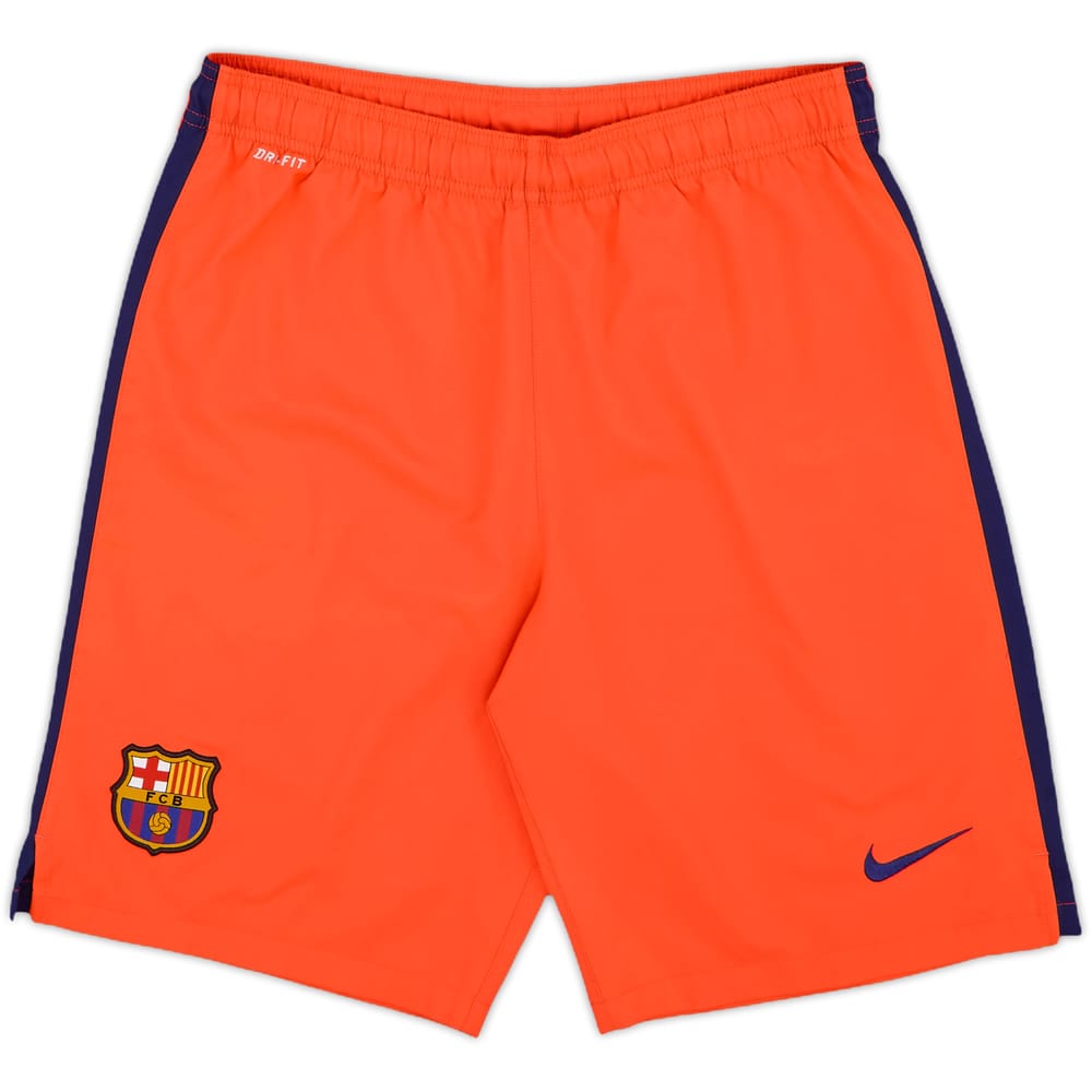 2014-15 Barcelona Away Shorts - 8/10 - (XL.Boys)