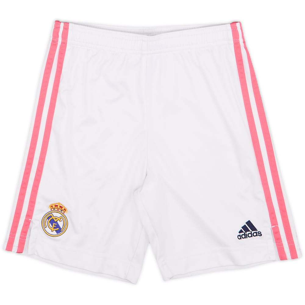 2020-21 Real Madrid Home Shorts - 7/10 - (M.Boys)