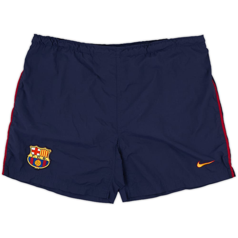 1999-00 Barcelona Home Shorts - 5/10 - (L)