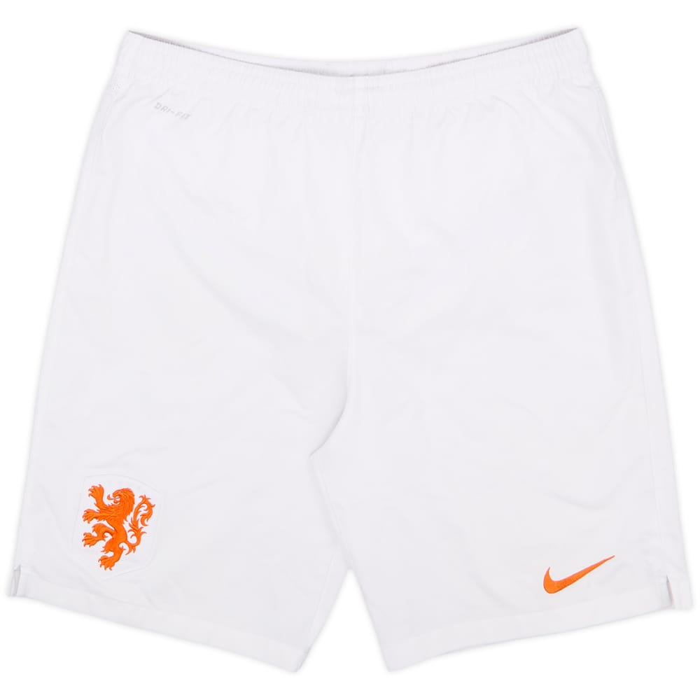 2014-15 Netherlands Home Shorts - 8/10 - (XL.Boys)
