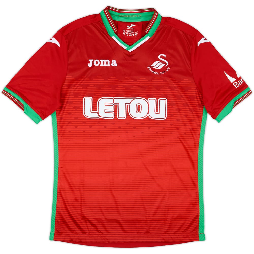 2017-18 Swansea Away Shirt - 9/10 - (S)