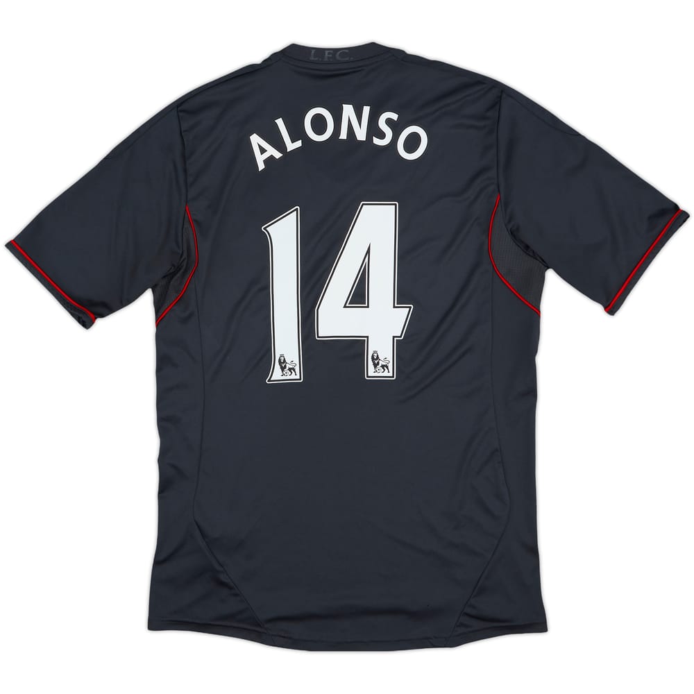 2011-12 Liverpool Away Shirt Alonso #14 - 5/10 - (M)