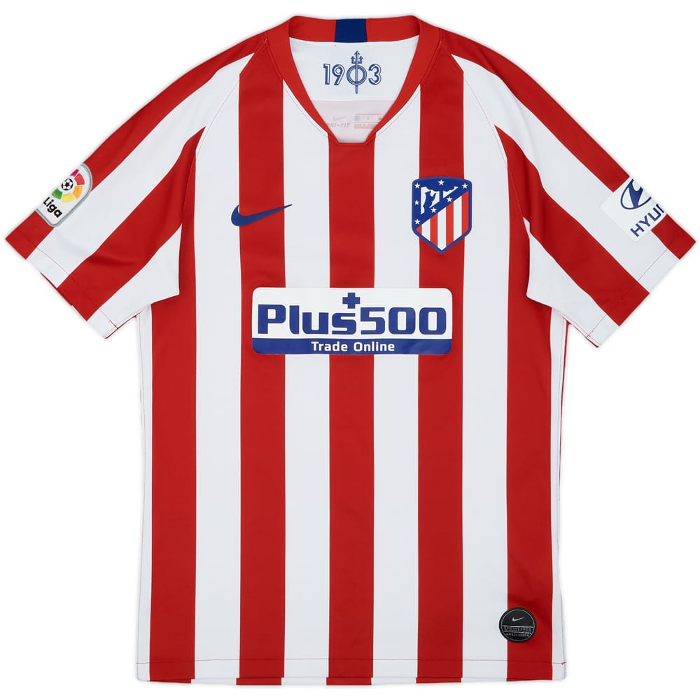 2019-20 Atletico Madrid Home Shirt - 8/10 - (S)