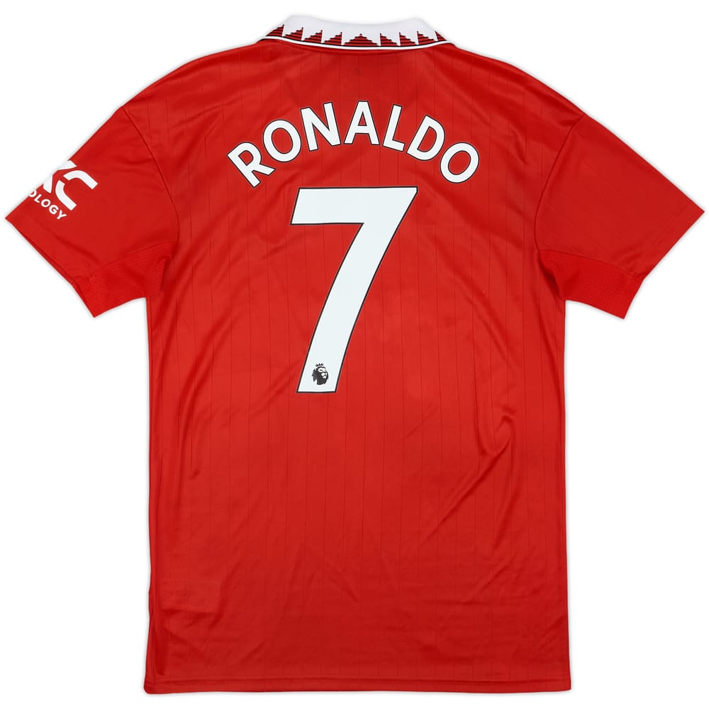 2022-23 Manchester United Home Shirt Ronaldo #7 - 6/10 - (S)
