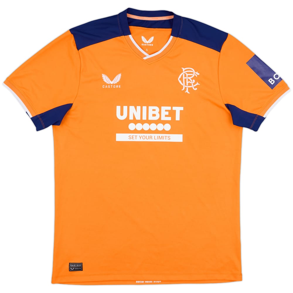 2022-23 Rangers Third Shirt - 10/10 - (L)