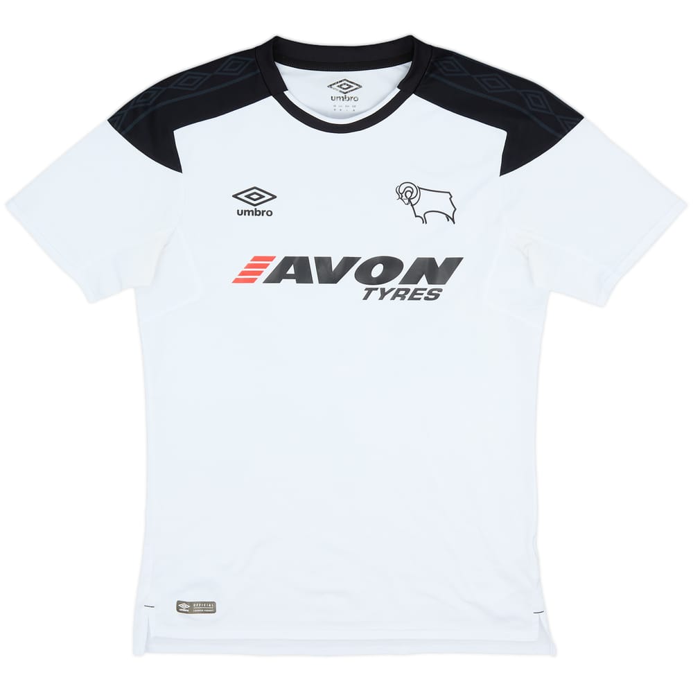 2017-18 Derby County Home Shirt - 9/10 - (M)