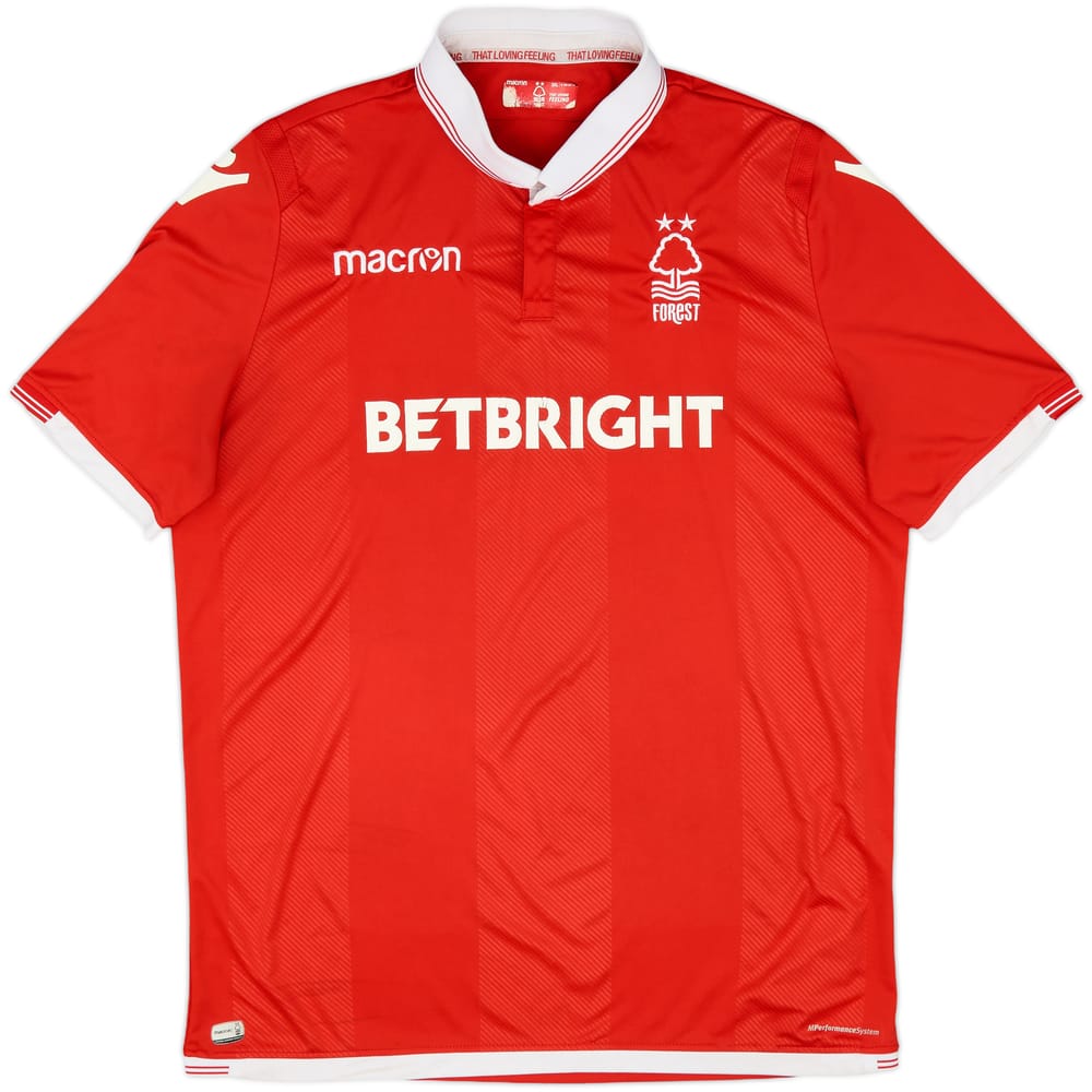 2018-19 Nottingham Forest Home Shirt - 6/10 - (3XL)