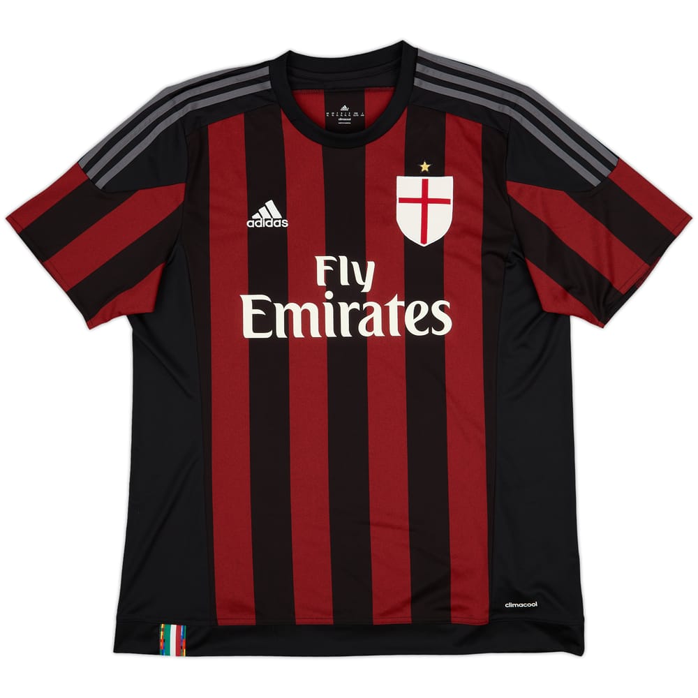 2015-16 AC Milan Home Shirt - 10/10 - (XL)
