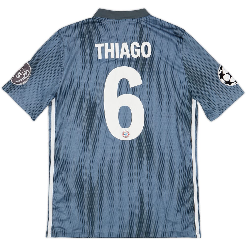 FC Bayern Munchen Thiago 6番 Oサイズ シャツ Thiago #6 Jersey FC Bayern Munchen Shirt Adidas Home Kit M