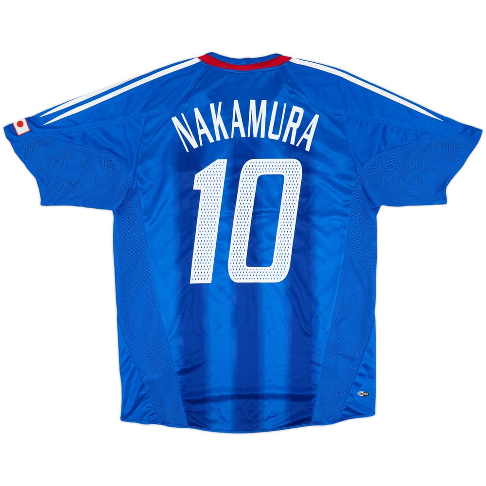 2004-06 Japan Home Shirt Nakamura #10 - 9/10 - (M)