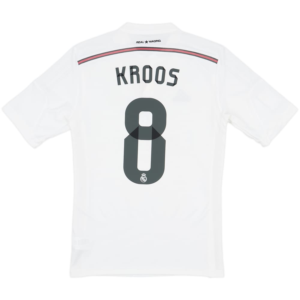 2014-15 Real Madrid Home Shirt Kroos #8 - 6/10 - (S)