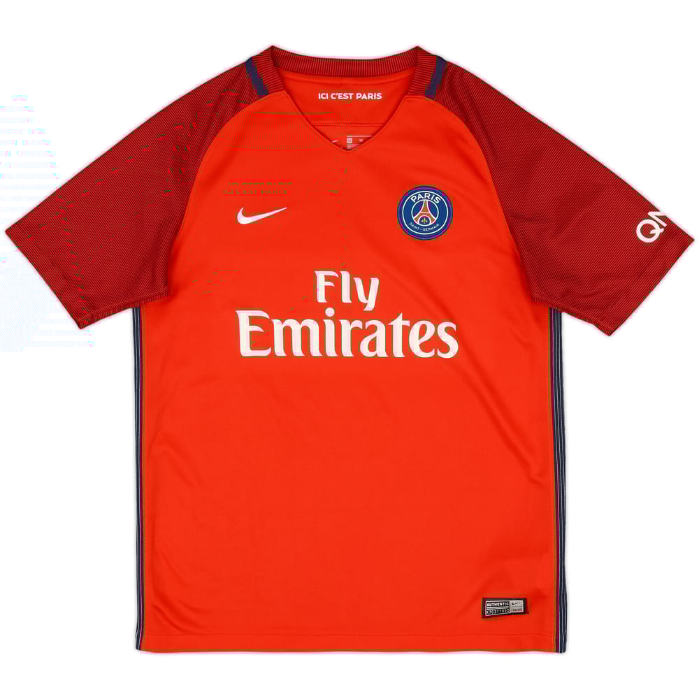 2016-17 Paris Saint-Germain Away Shirt - 7/10 - (XL.Boys)