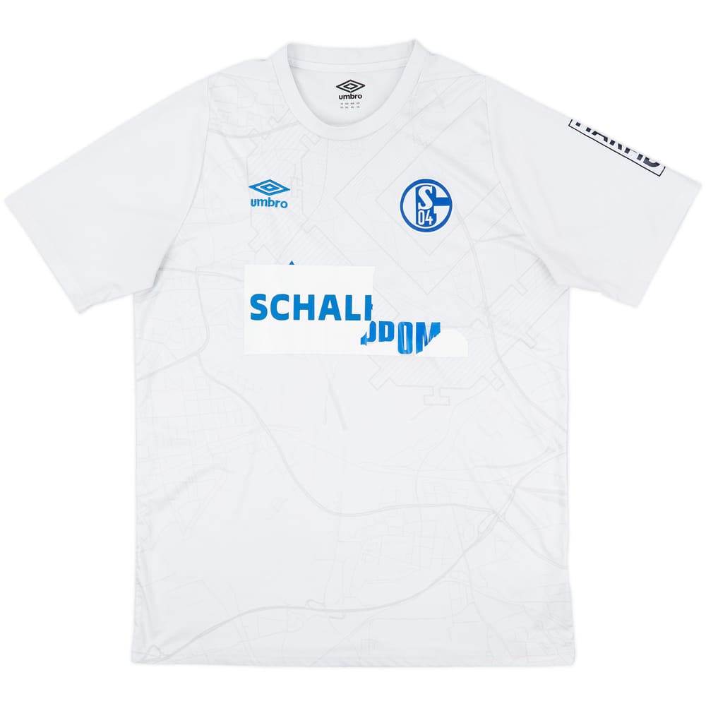 2020-21 Schalke Away Shirt - 4/10 - (L)