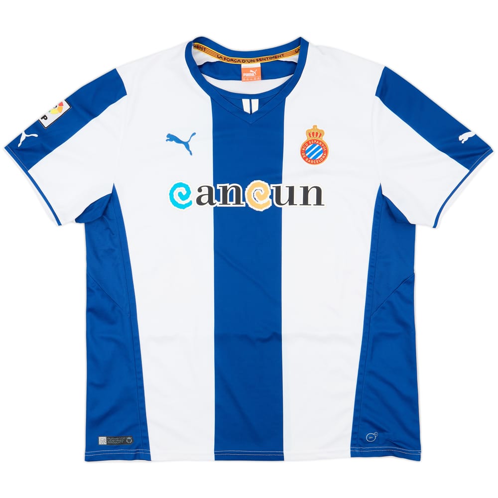 2013-14 Espanyol Home Shirt - 8/10 - (XXL)