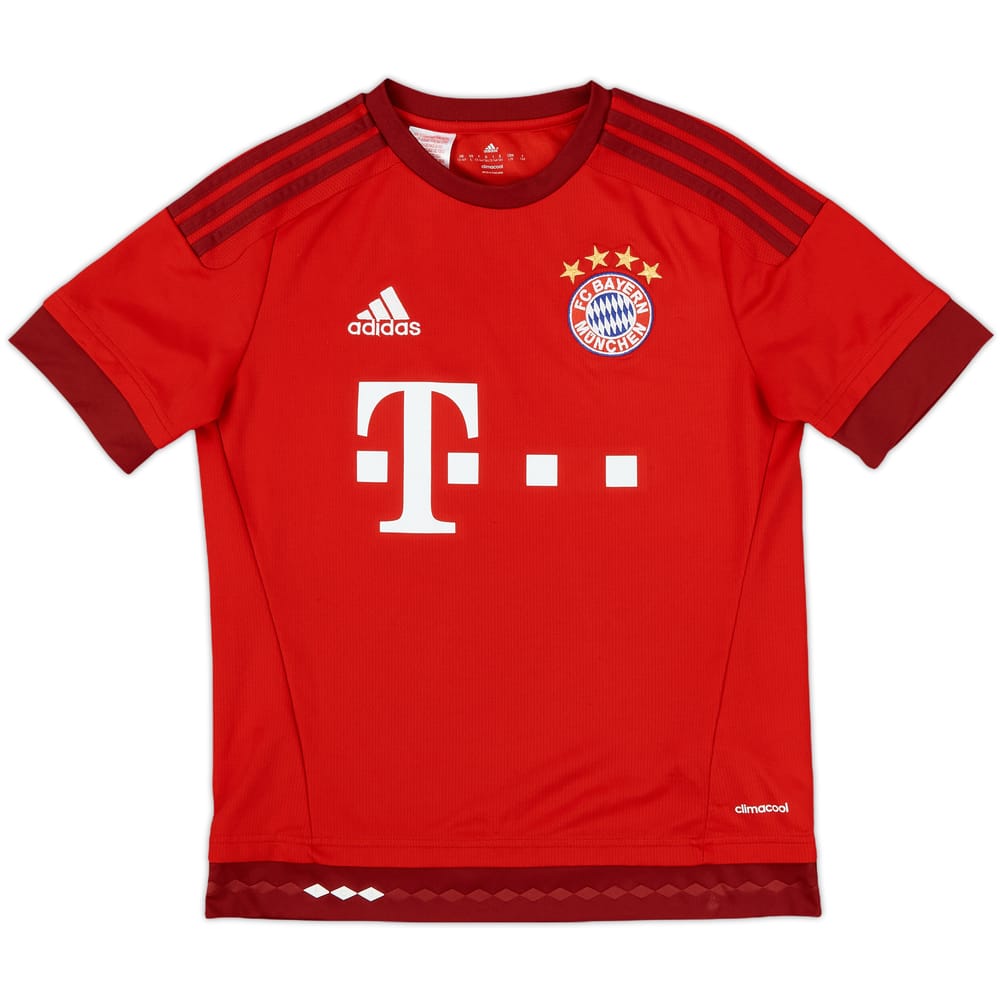 2015-16 Bayern Munich Home Shirt - 10/10 - (L.Boys)