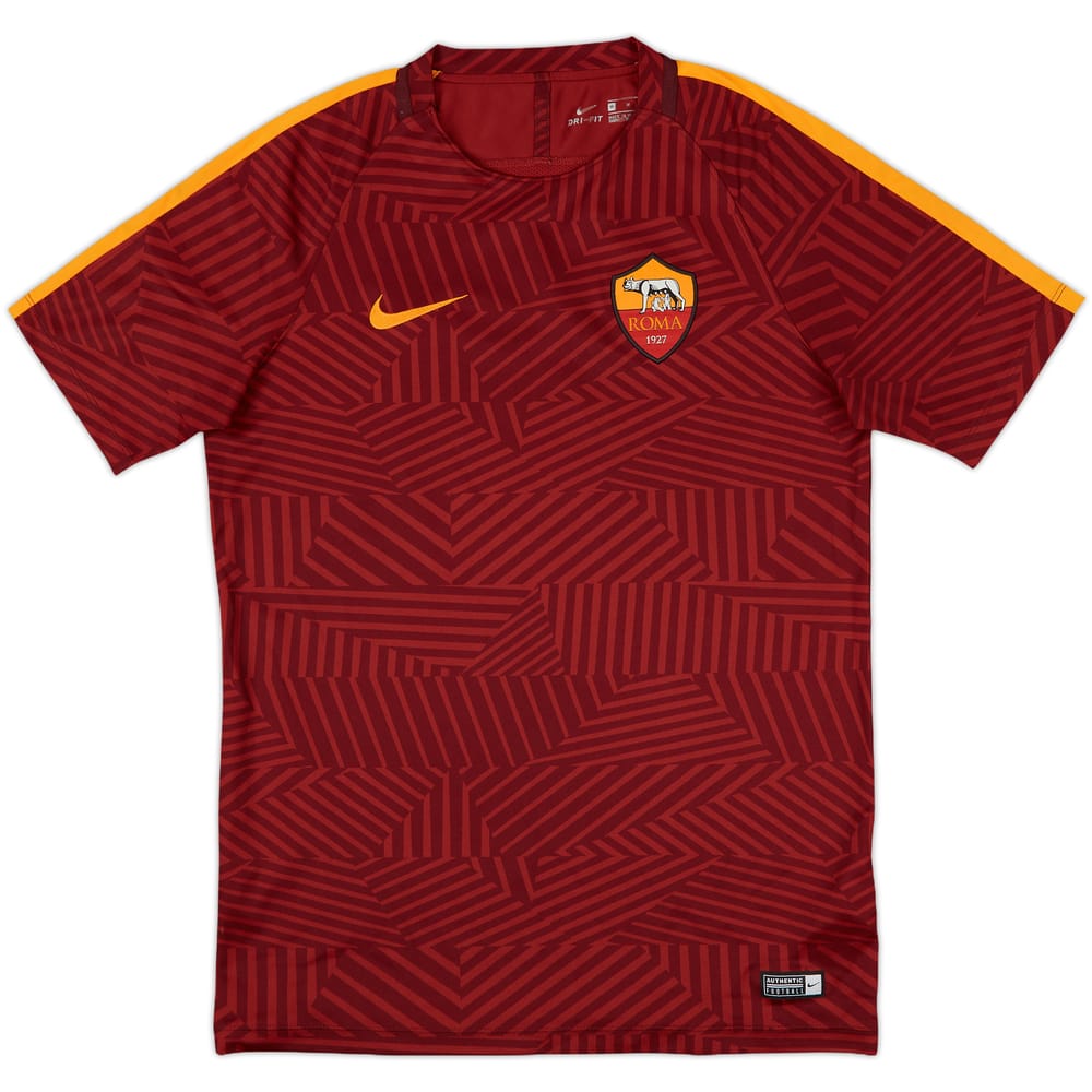 2016-17 Roma Nike Training Shirt - 8/10 - (M)