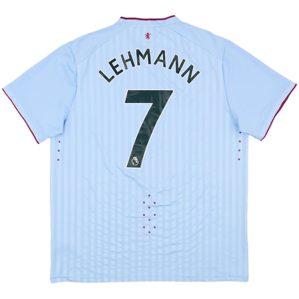 2022-23 Aston Villa Away Shirt Lehmann #7 - 10/10 - (XL)