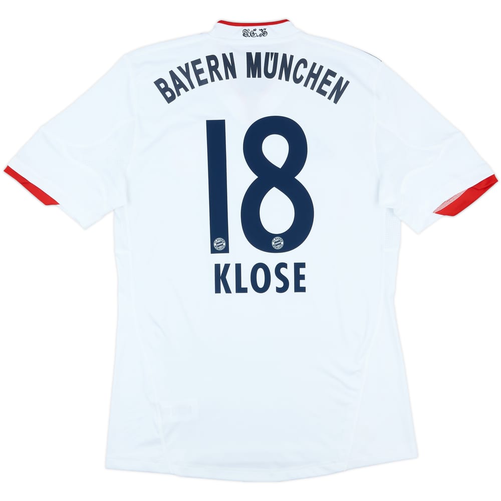 2010-11 Bayern Munich Away Shirt Klose #18 - 9/10 - (M)
