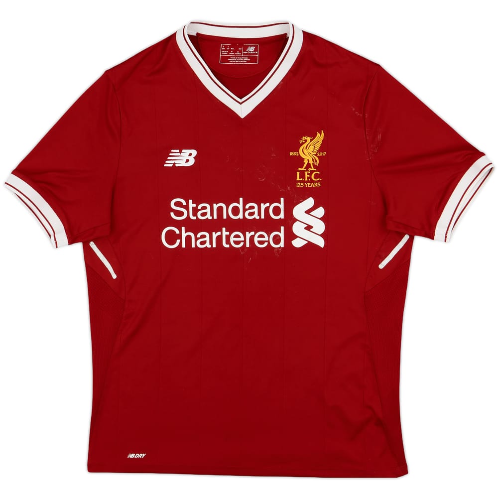 2017-18 Liverpool 125 Years Home Shirt - 54/10 - (S)