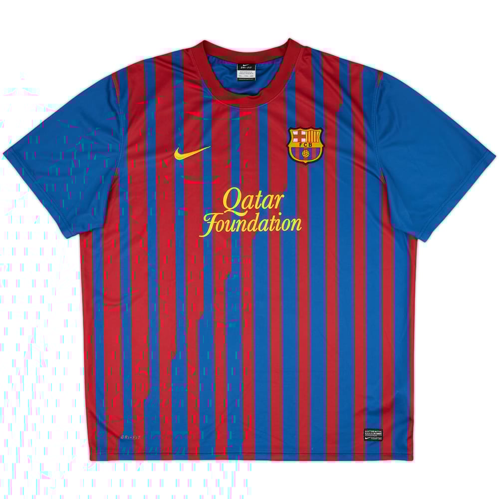 2011-12 Barcelona Basic Home Shirt - 7/10 - (XXL)