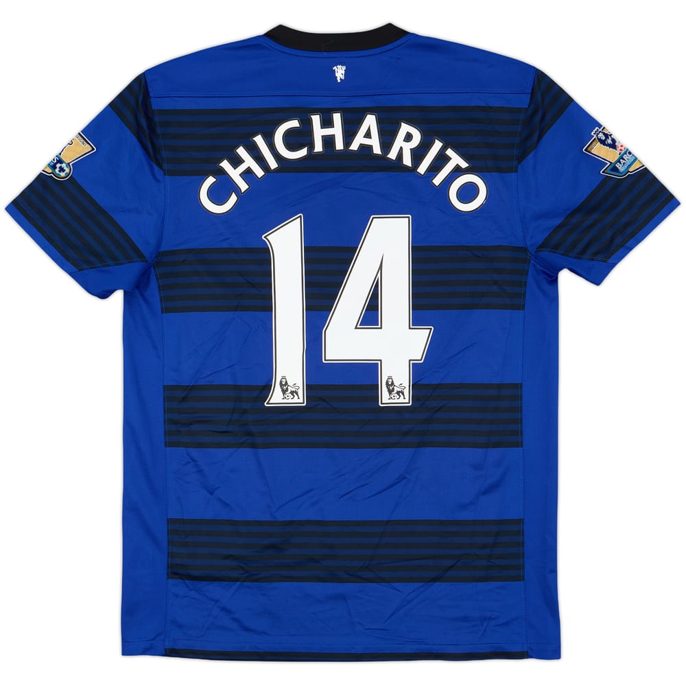 2011-13 Manchester United Away Shirt Chicharito #14 - 7/10 - (M)