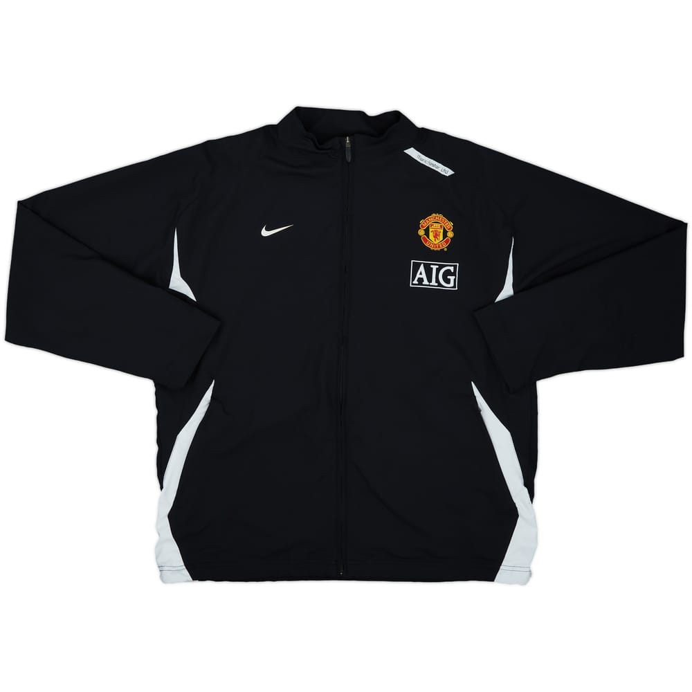 2007-08 Manchester United Nike Track Jacket - 9/10 - (XXL)