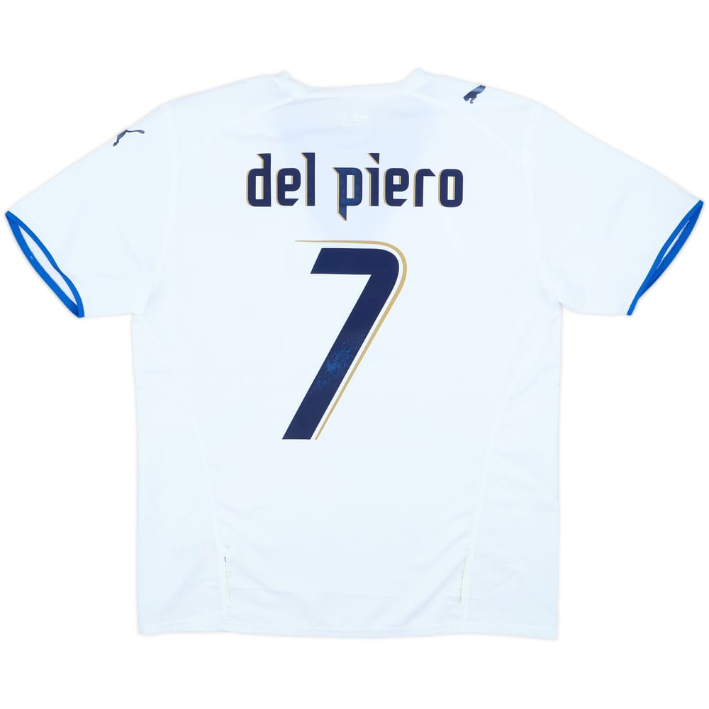 2006 Italy Away Shirt Del Piero #7 (L)