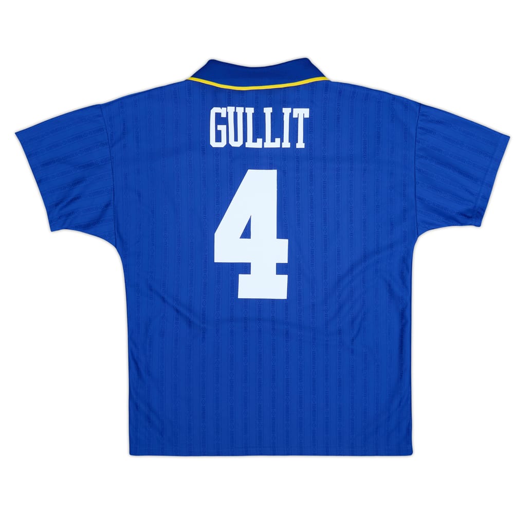 1995-97 Chelsea Home Shirt Gullit #4 - 6/10 - (L)
