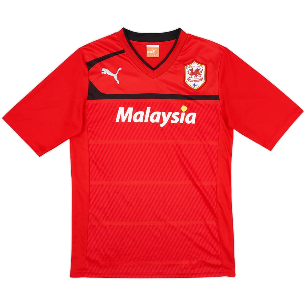 2012-13 Cardiff Home Shirt - 8/10 - (M)