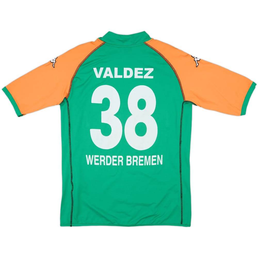 2004-05 Werder Bremen Home Shirt Valdez #38 - 6/10 - (XXL)