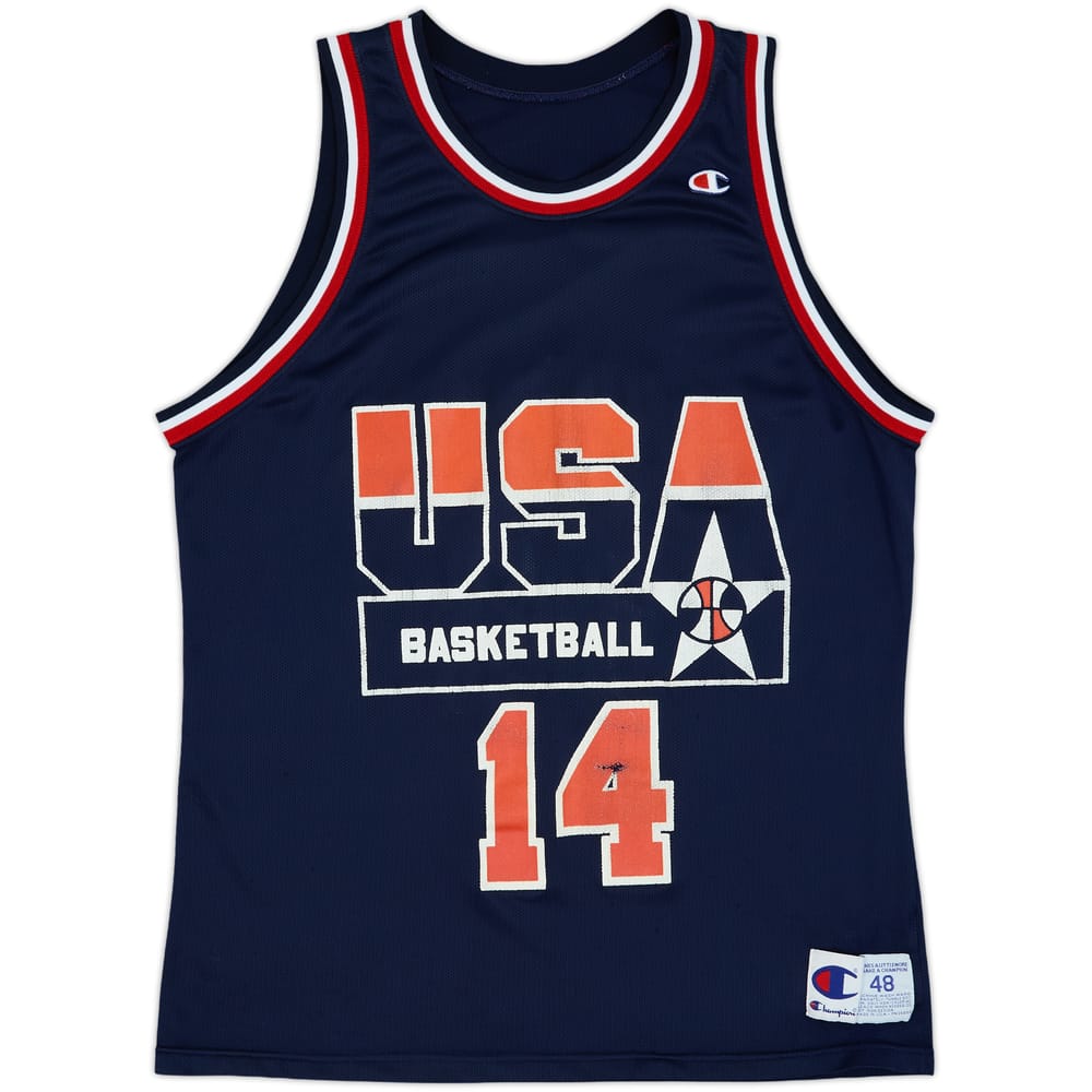 1994 USA Mourning #14 Champion Away Jersey - 6/10 - (XL)