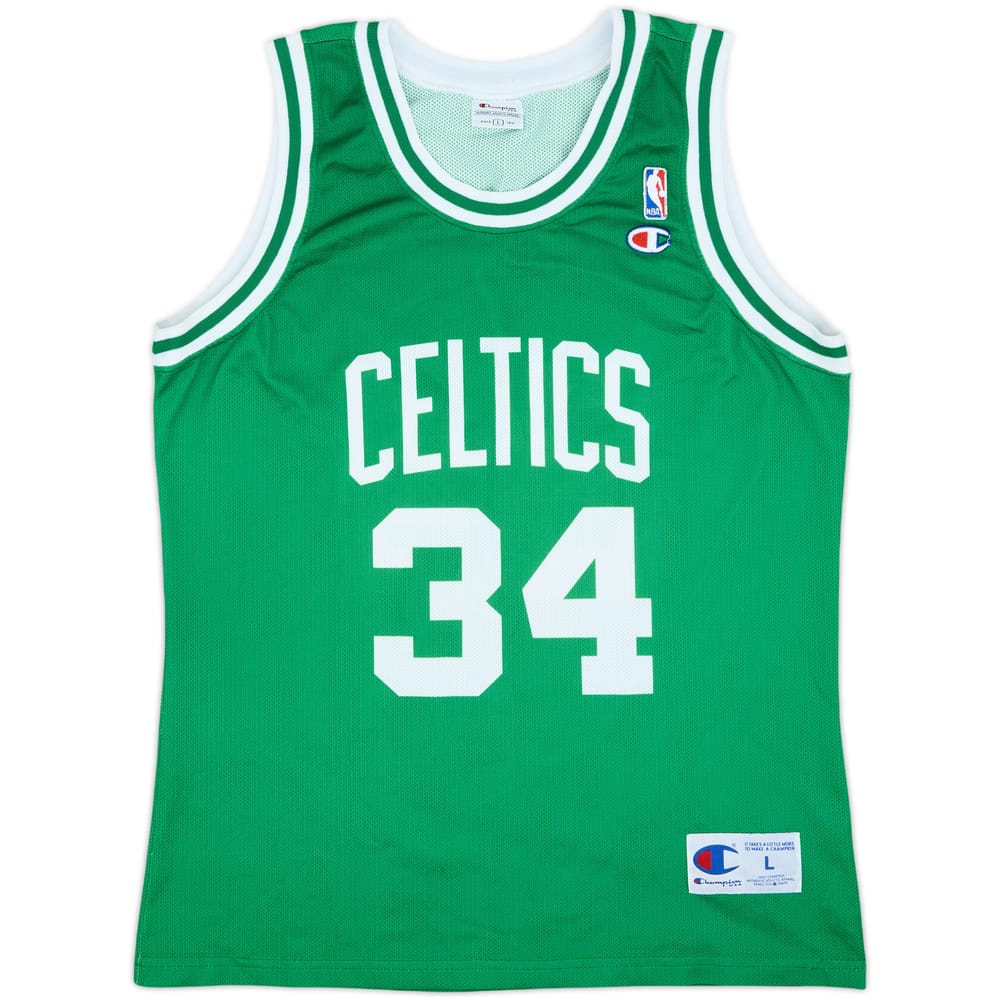 1998-06 Boston Celtics Pierce #34 Champion Away Jersey - 9/10 - (L)