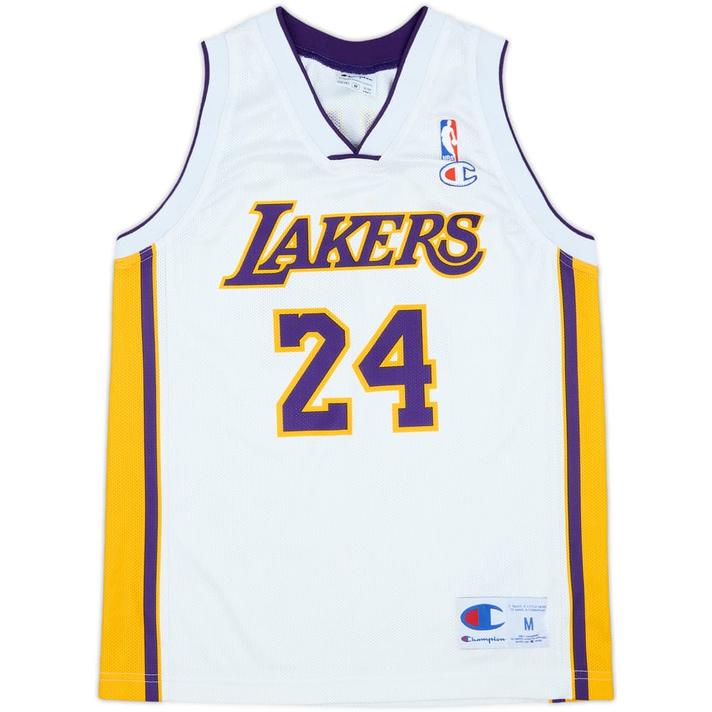 2006-10 LA Lakers Bryant #24 Champion Alternate Jersey - 7/10 - (M.Boys)