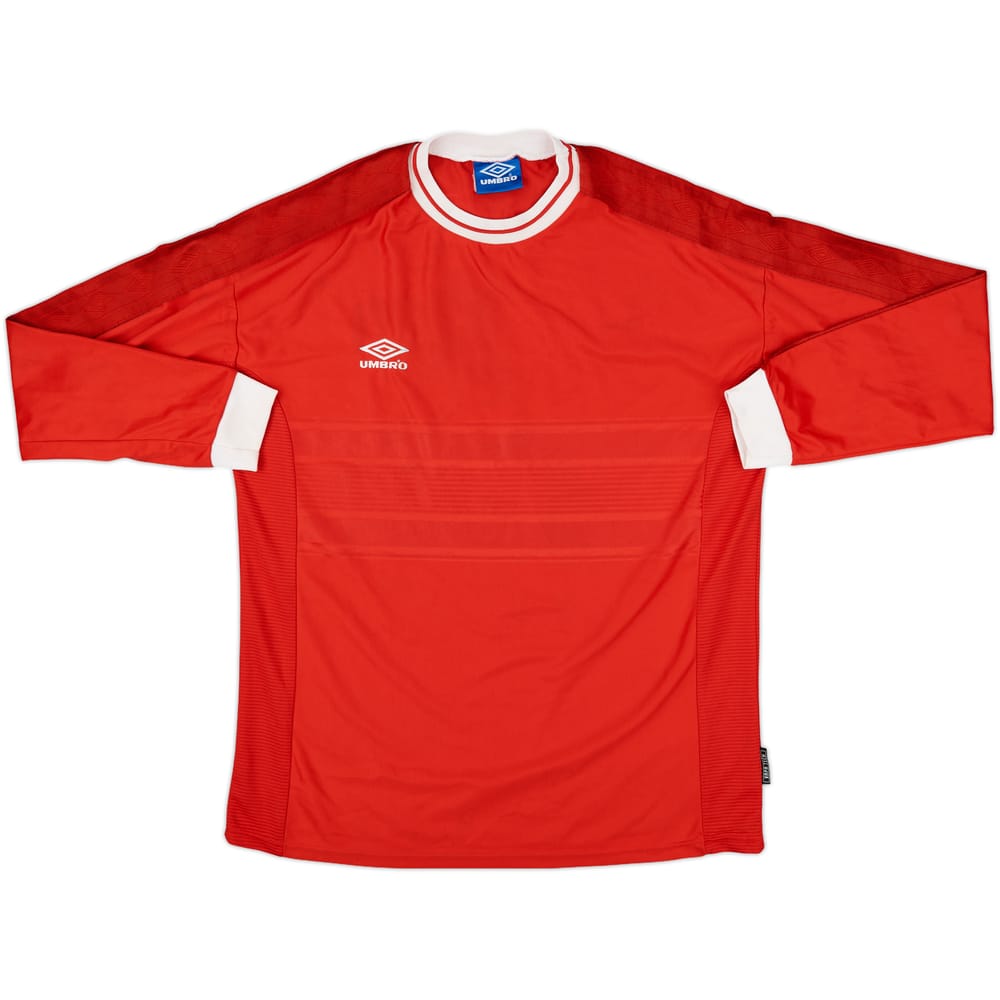 2000-01 Umbro Template L/S Shirt #5 - 7/10 - (XL)