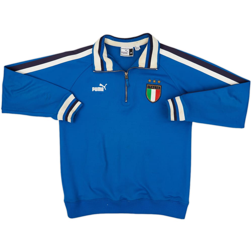 2003-04 Italy Puma 1/4 Zip Drill Top - 6/10 - (M)